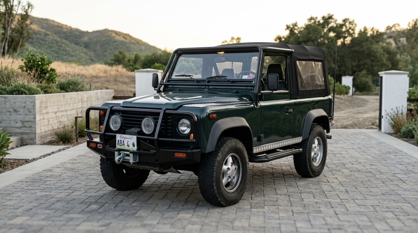 1990 Land Rover Defender — Luxury Vehicles picture car for rent in Los Angeles