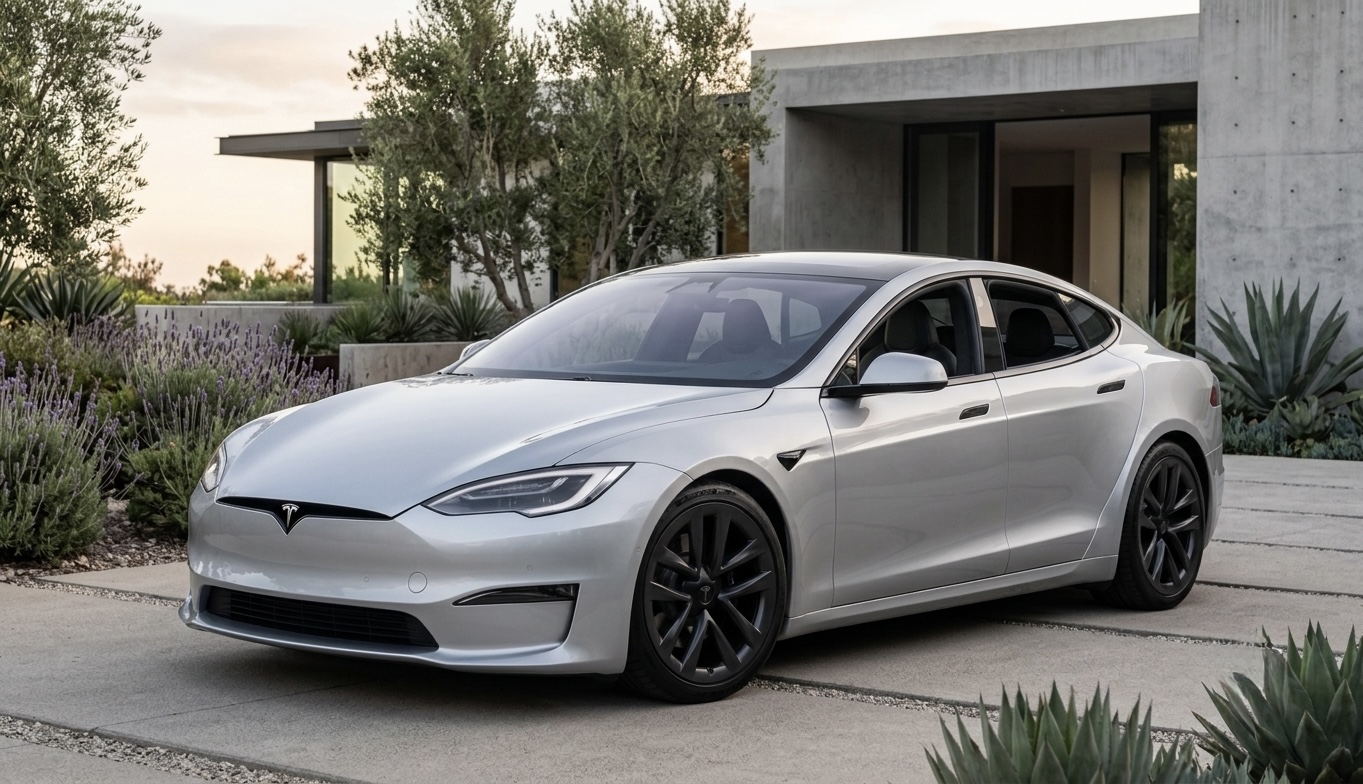 2025 Tesla Model S — Electric Modern picture car for rent in Los Angeles